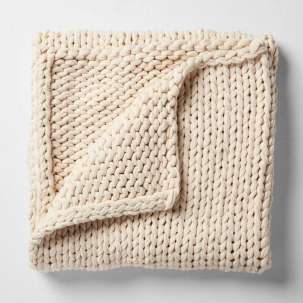 Casaluna Hand Knit Bed Throw - Picture 2 of 4